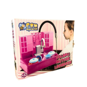 Eğitici Oyuncak HC1021 DOLAPLI MUTFAK LAVABOSU