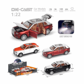 Çocuk HCL-806PA Çek Bırak 1:22 Sesli Ve Işıklı Buharlı RR-Lüx Metal Jeep