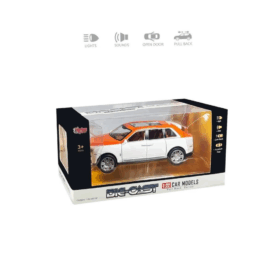 Çocuk HCL806 Çek Bırak 1:22 Sesli ve Işıklı Metal Araba