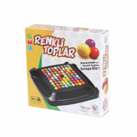 Çocuk HED 089 Renkli Toplar Kutu Oyunu -Hobi