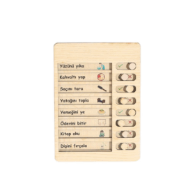 Çocuk HED 104 Davranış Tahtası -Hobi