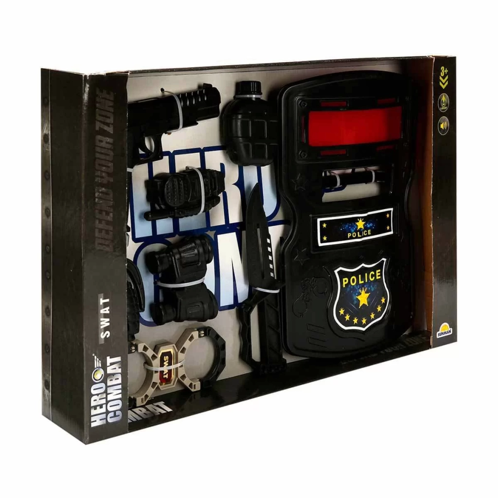 Hero Combat Swat Polis Seti - Görsel 2