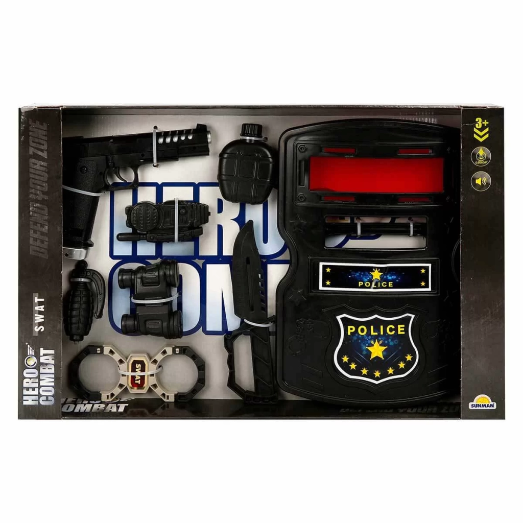 Hero Combat Swat Polis Seti - Görsel 3