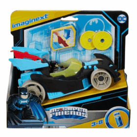HFD48 Imaginext DC Super Friends Bat-Tech Batmobil Yarış Aracı