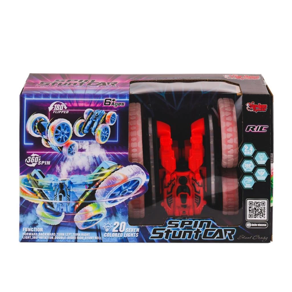 Işıklı Buharlı Stunt Araba! Çocukların Motor Becerilerini Geliştiren Eğlenceli Akrobatik Araç - Görsel 2