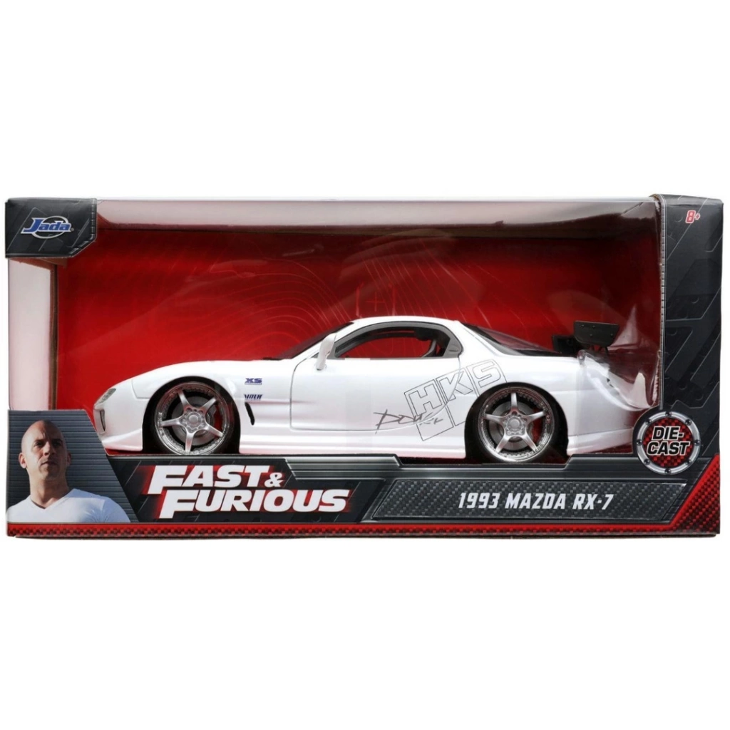 Eğitici Çocuk Hızlı & Öfkeli 1993 Mazda RX-7 Model Aracı - Görsel 2