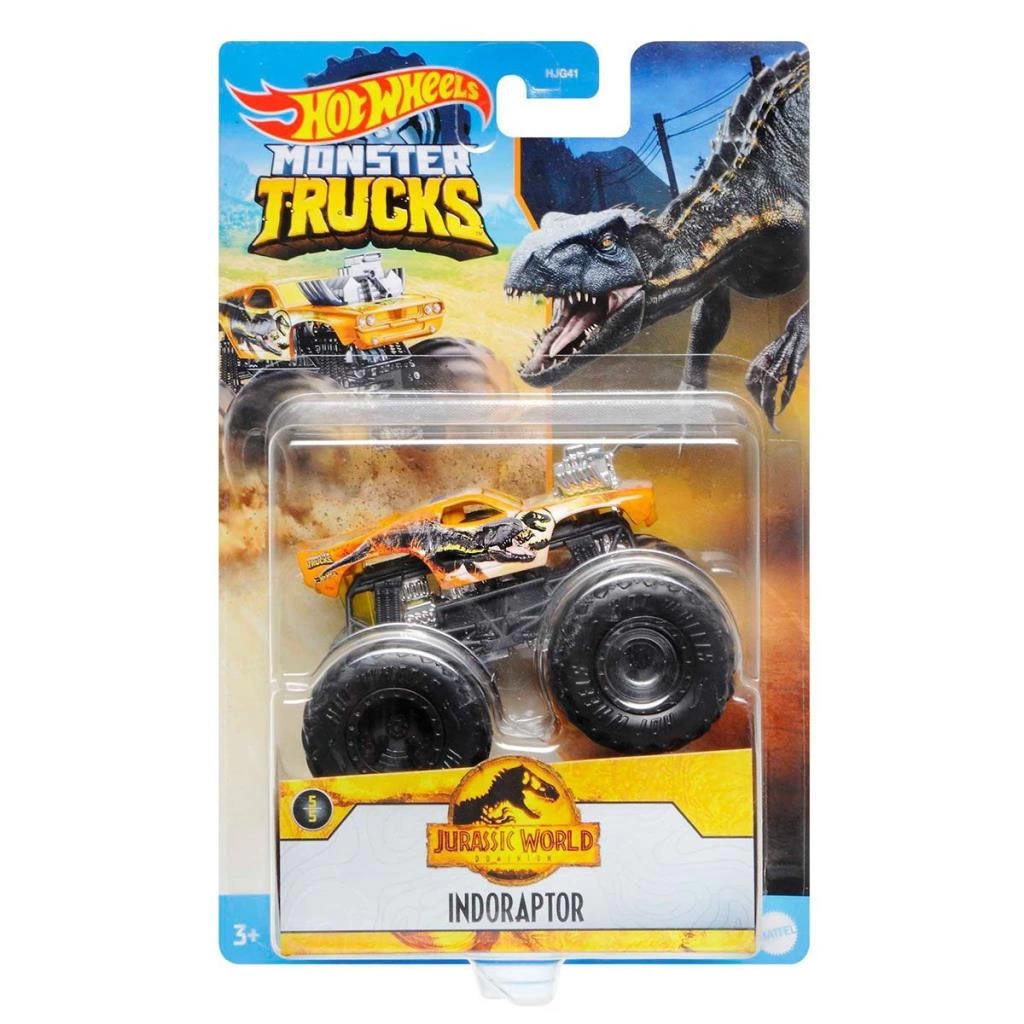 HJG41 Hot Wheels Monster Trucks Gösteri Dünyası Temalı 1:24 Arabalar - Görsel 3