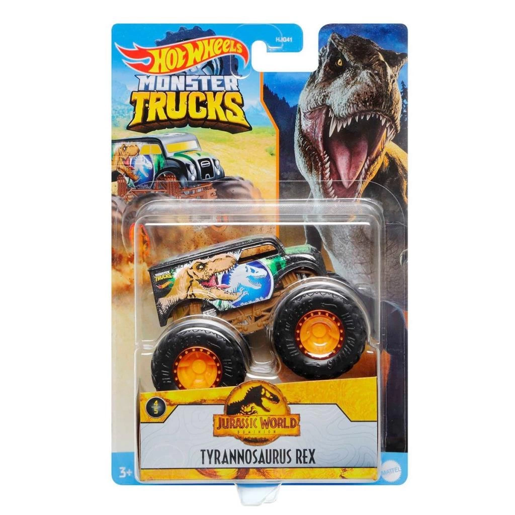 HJG41 Hot Wheels Monster Trucks Gösteri Dünyası Temalı 1:24 Arabalar - Görsel 4