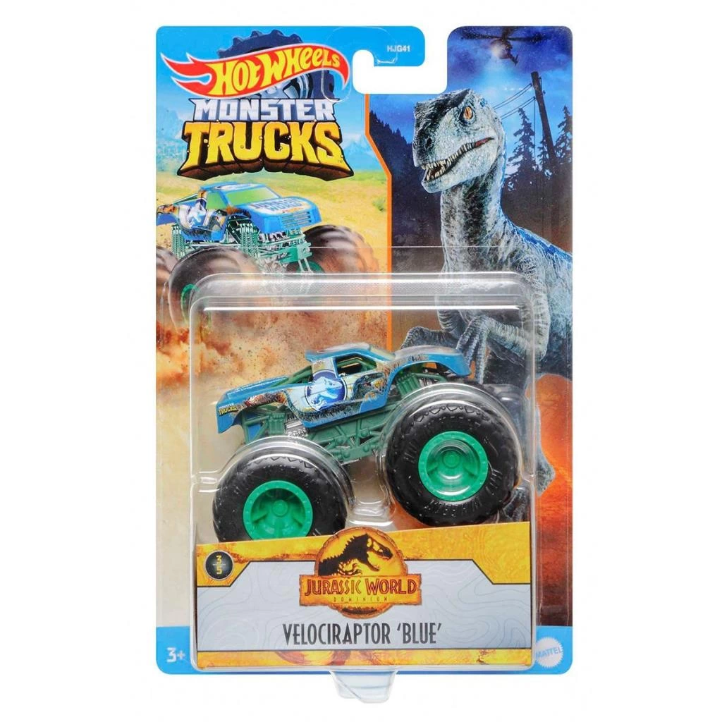 HJG41 Hot Wheels Monster Trucks Gösteri Dünyası Temalı 1:24 Arabalar - Görsel 5