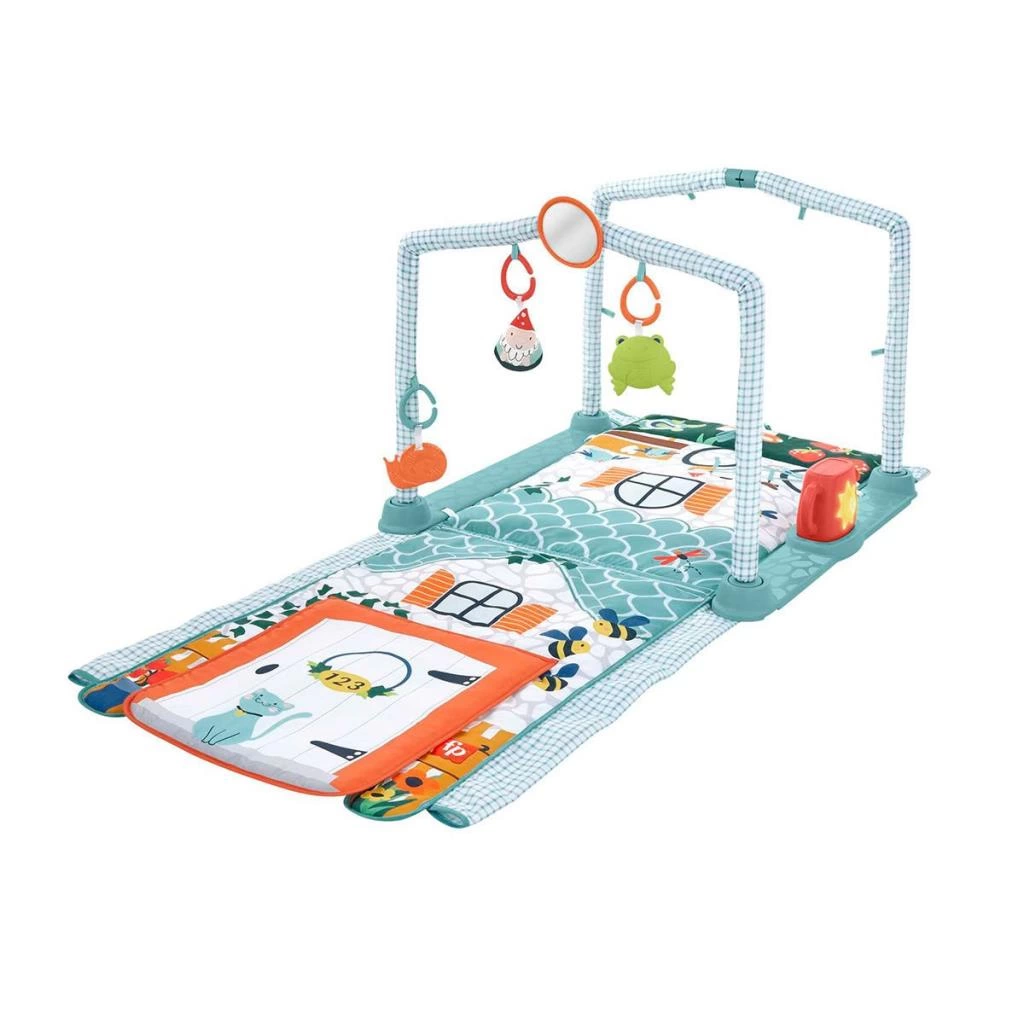 HJK45 Fisher-Price 3ü1 Arada Sevimli Kulübe Jimnastik Merkezi - Görsel 2