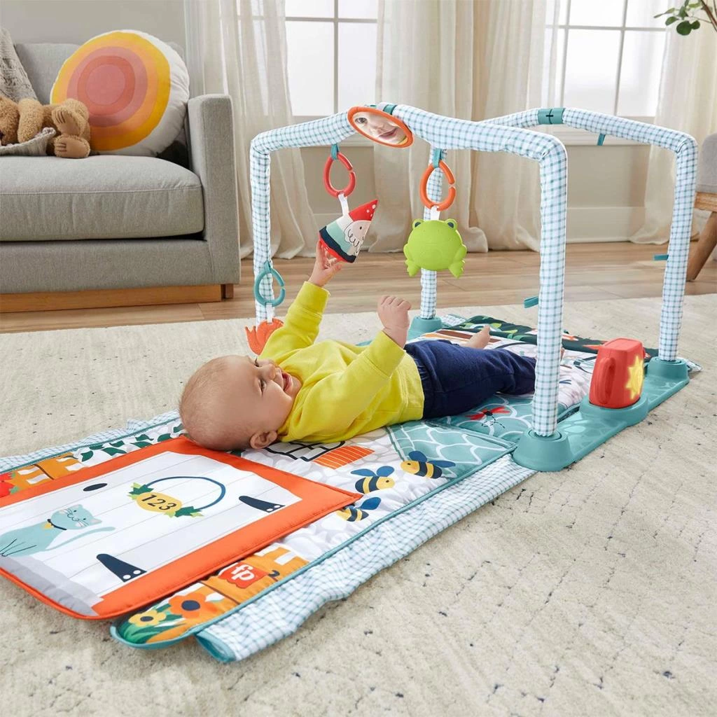 HJK45 Fisher-Price 3ü1 Arada Sevimli Kulübe Jimnastik Merkezi - Görsel 5