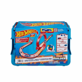 Çocuk HMC04 Hot Wheels Track Builder Alev Temalı Akrobasi Seti
