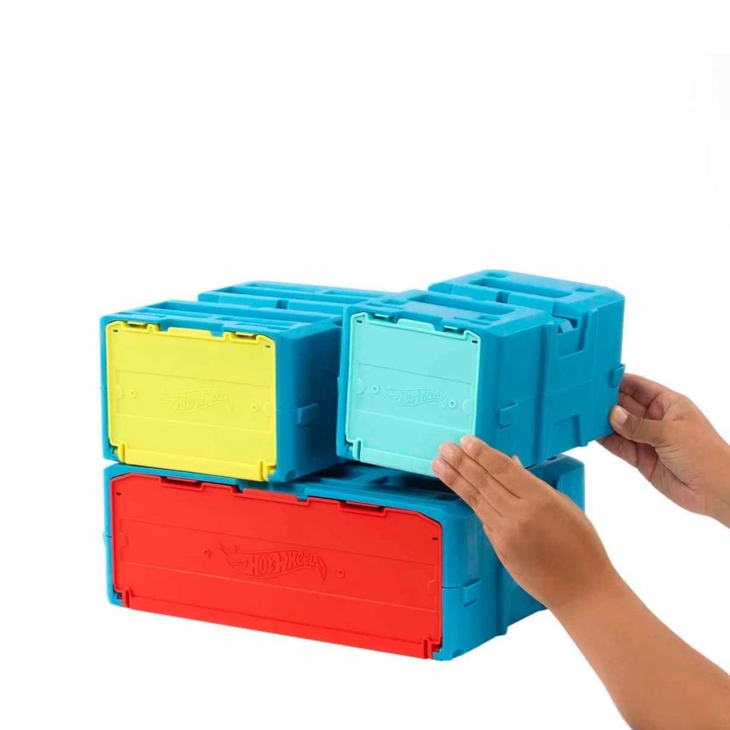 Çocuk HMC04 Hot Wheels Track Builder Alev Temalı Akrobasi Seti - Görsel 5