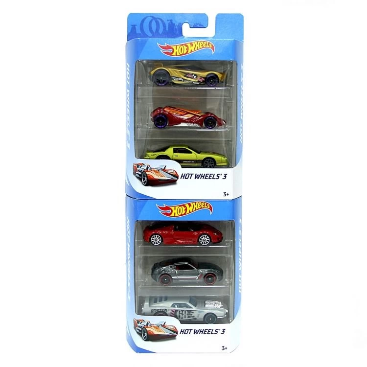 Çocuk Hot Wheels 3'lü Araba Seti - Görsel 2