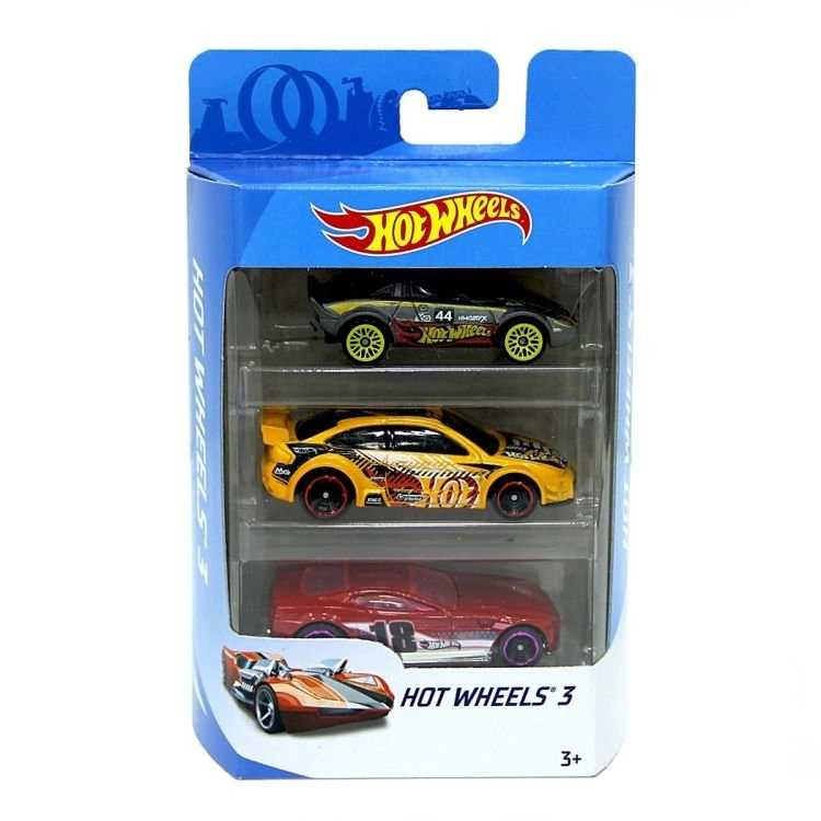 Çocuk Hot Wheels 3'lü Araba Seti - Görsel 5