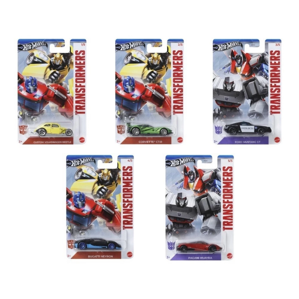 Eğitici Oyuncak Hot Wheels Film Arabaları Özel Seri - Görsel 2