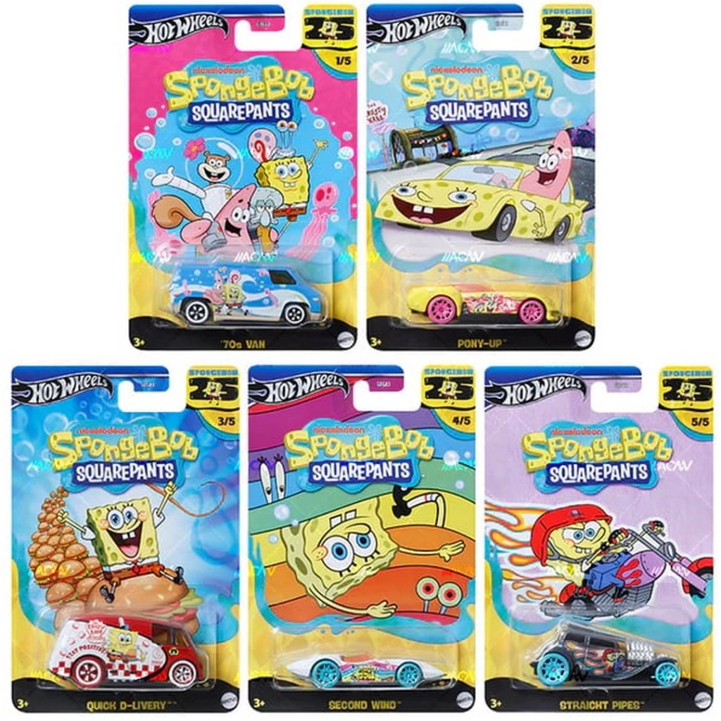 Eğitici Oyuncak Hot Wheels Film Arabaları Özel Seri - Görsel 4