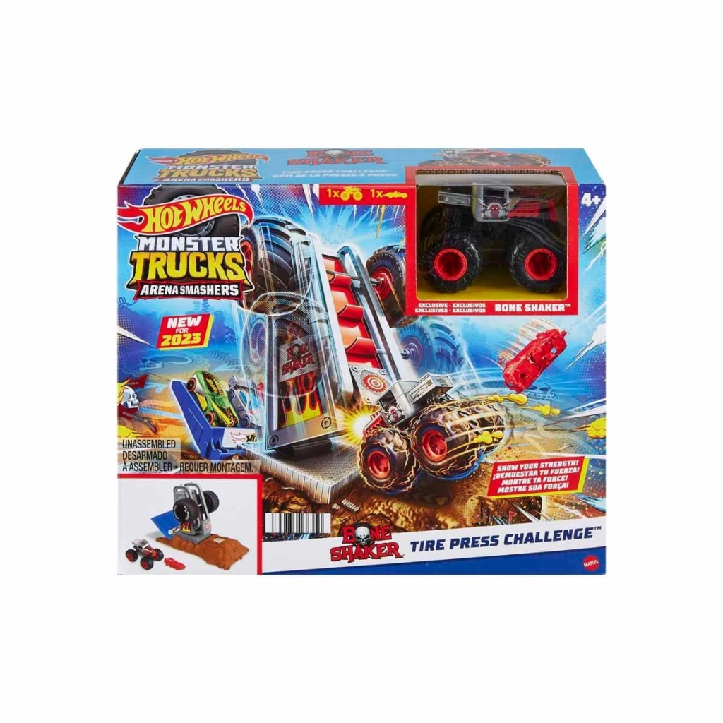 Çocuk Hot Wheels Monster Trucks Arenada Mücadeleye Başlangıç Seti HNB87 - Görsel 2