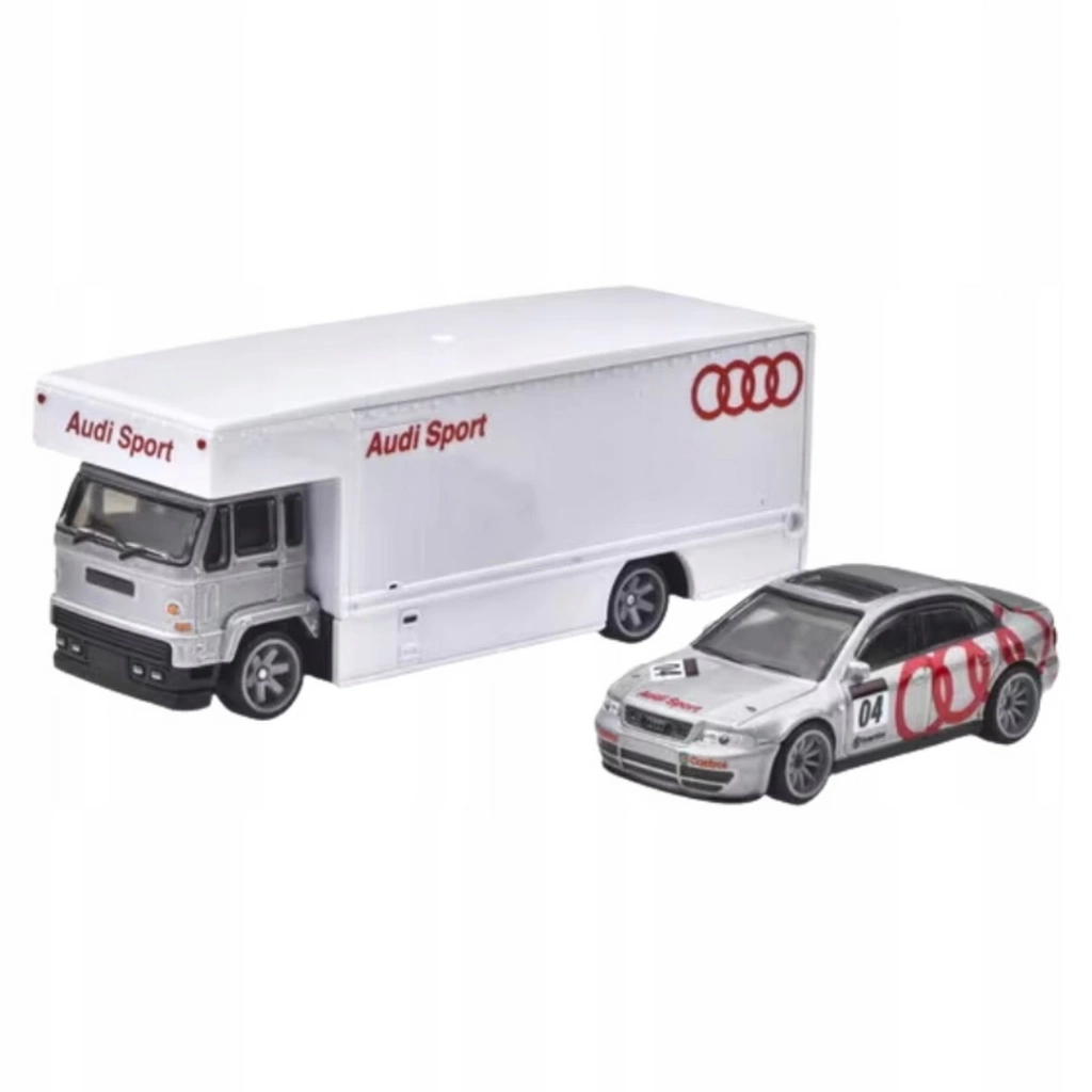 Eğitici Çocuk Hot Wheels Premium Team Transport Audi S4 Quattro & Fleet Flyer