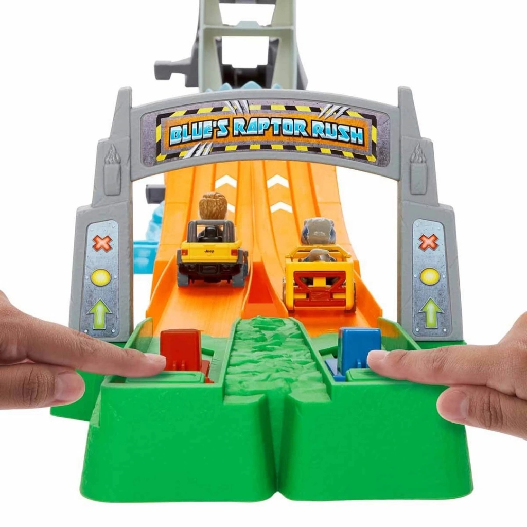 Eğitici Oyuncak Hot Wheels Racerverse Jurassic Pist Seti HTP12 - Görsel 3