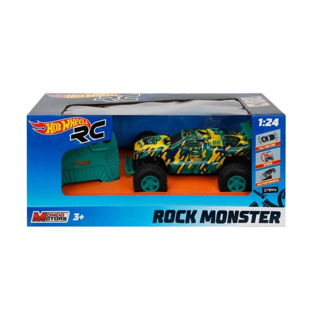 Çocuk Hot Wheels Rock Monster Araba - Görsel 5