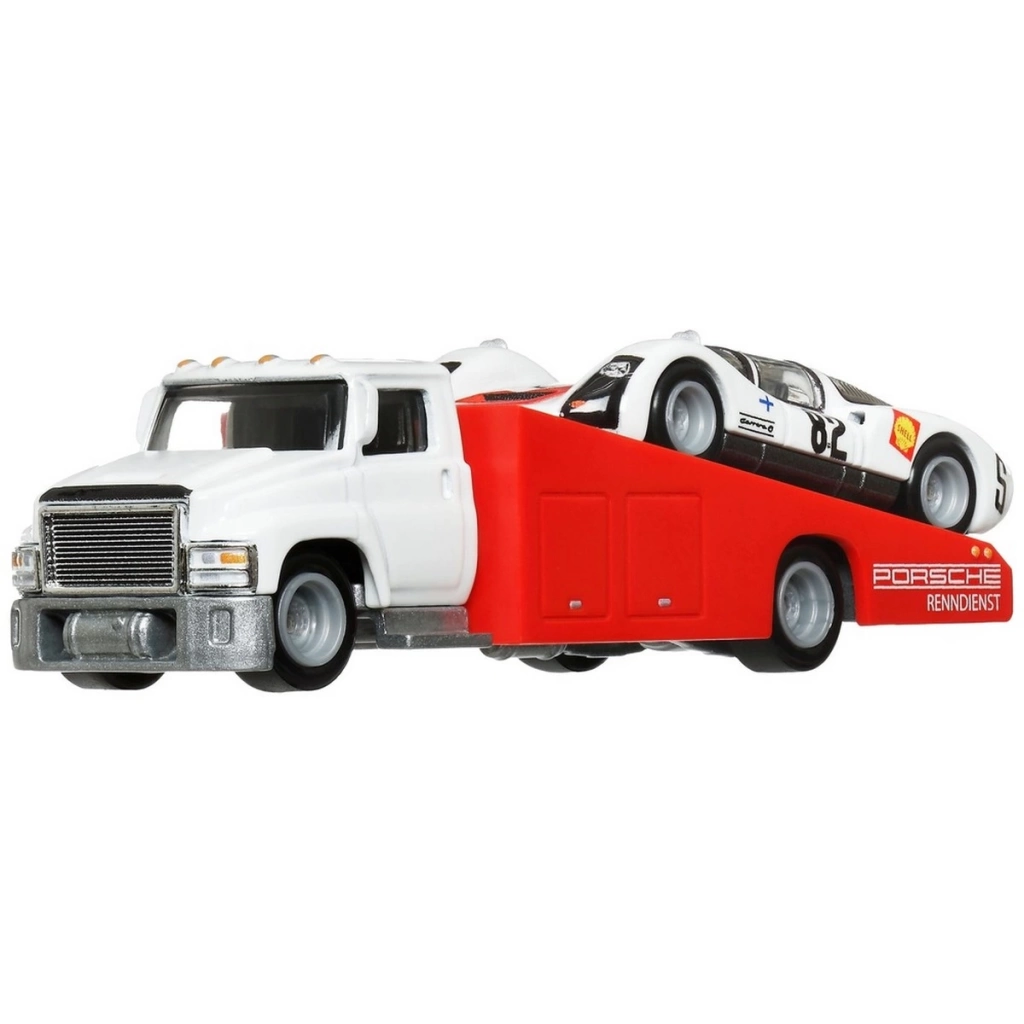 Çocuk Hot Wheels Team Transport 2024 Mix 2-66 Porsche 906 Carrera 6 HRV47 - Görsel 2