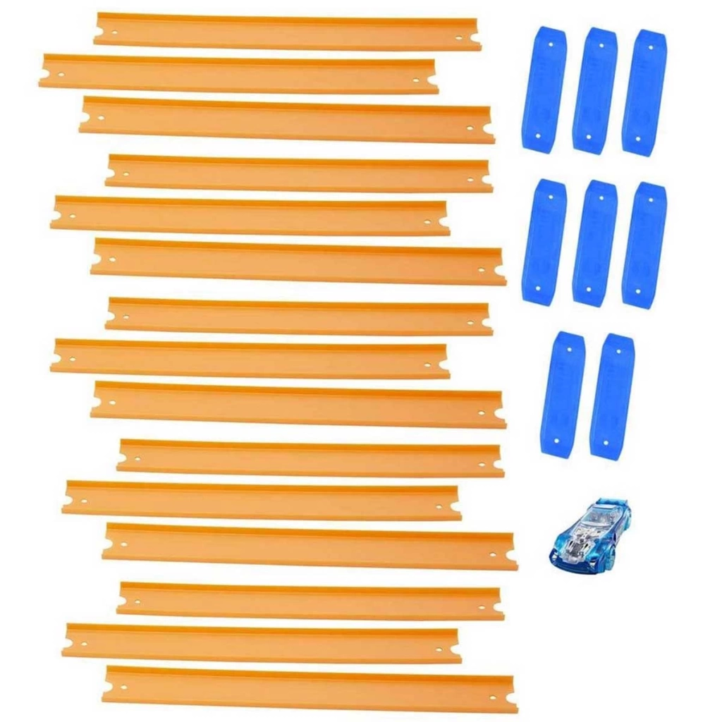 Hot Wheels Track Builder Arabalı Düz Pist BHT77 - Görsel 3