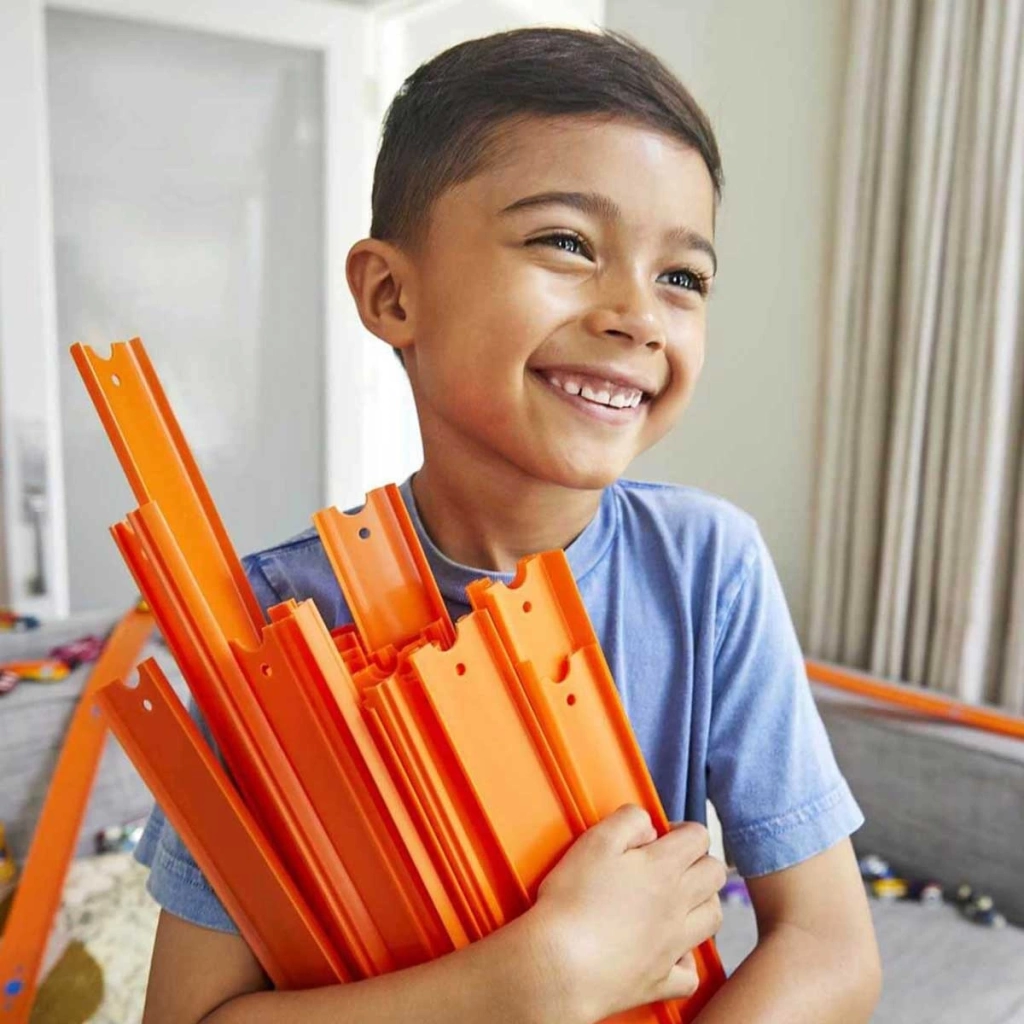 Hot Wheels Track Builder Arabalı Düz Pist BHT77 - Görsel 5