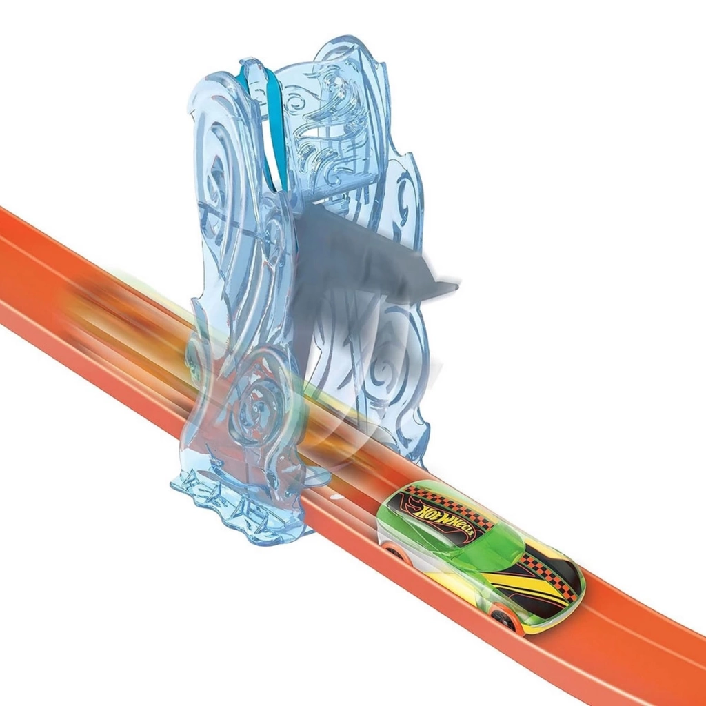 Çocuk Hot Wheels Track Builder Rüzgar Temalı Akrobasi Seti HNJ67 - Görsel 3