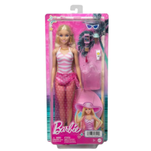 Eğitici Çocuk HPL73 Barbie Plaj Günü Oyun Seti - Barbie