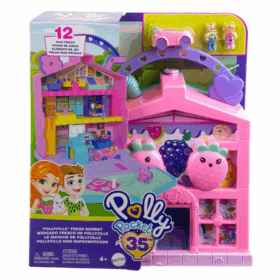 Çocuk HRD45 Polly Pocket Eğlenceli Market Oyun Seti