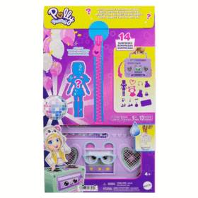Çocuk HRD65 Polly Pocket Radyo Temalı Moda Eğlencesi Oyun Seti