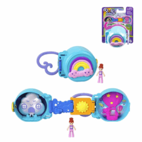 Çocuk HRD73 Polly Pocket Sevimli Hayvancık Temalı Mini Oyun Setleri