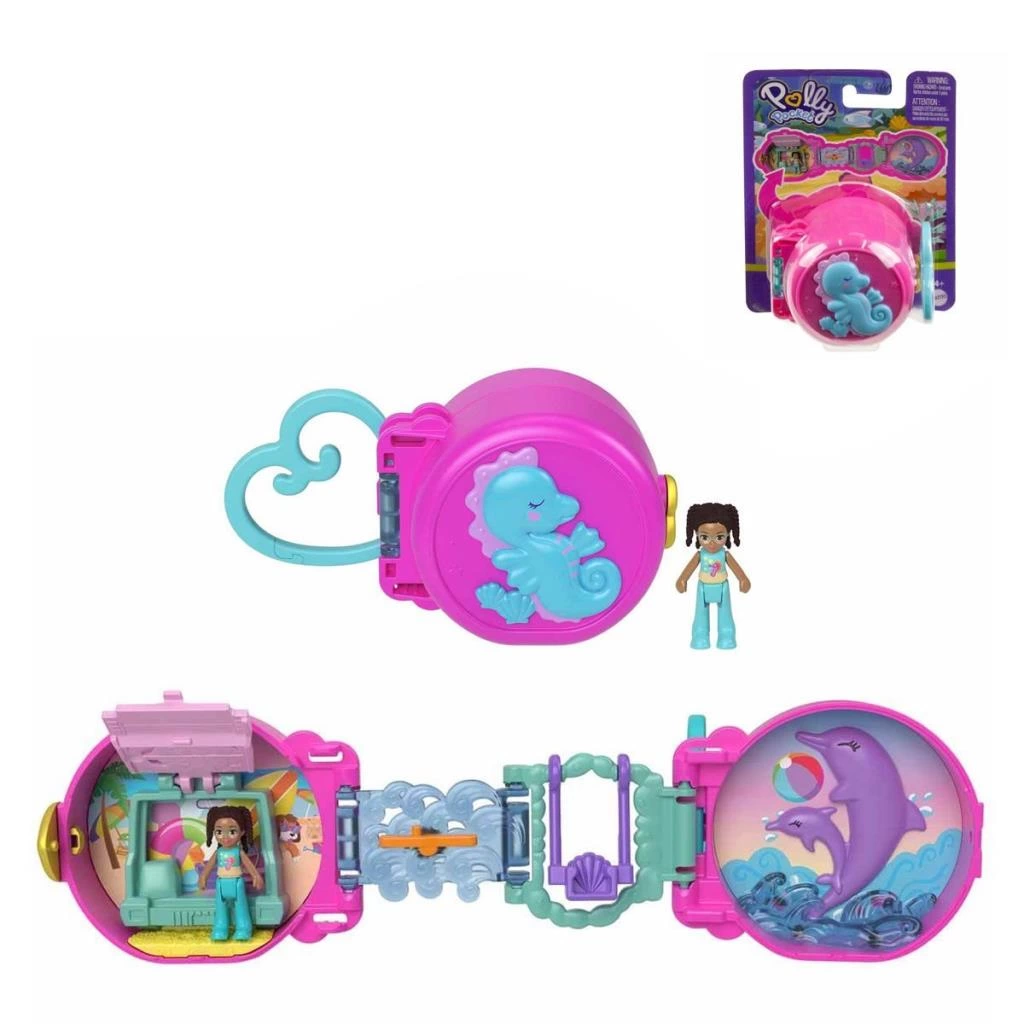 Çocuk HRD73 Polly Pocket Sevimli Hayvancık Temalı Mini Oyun Setleri - Görsel 2