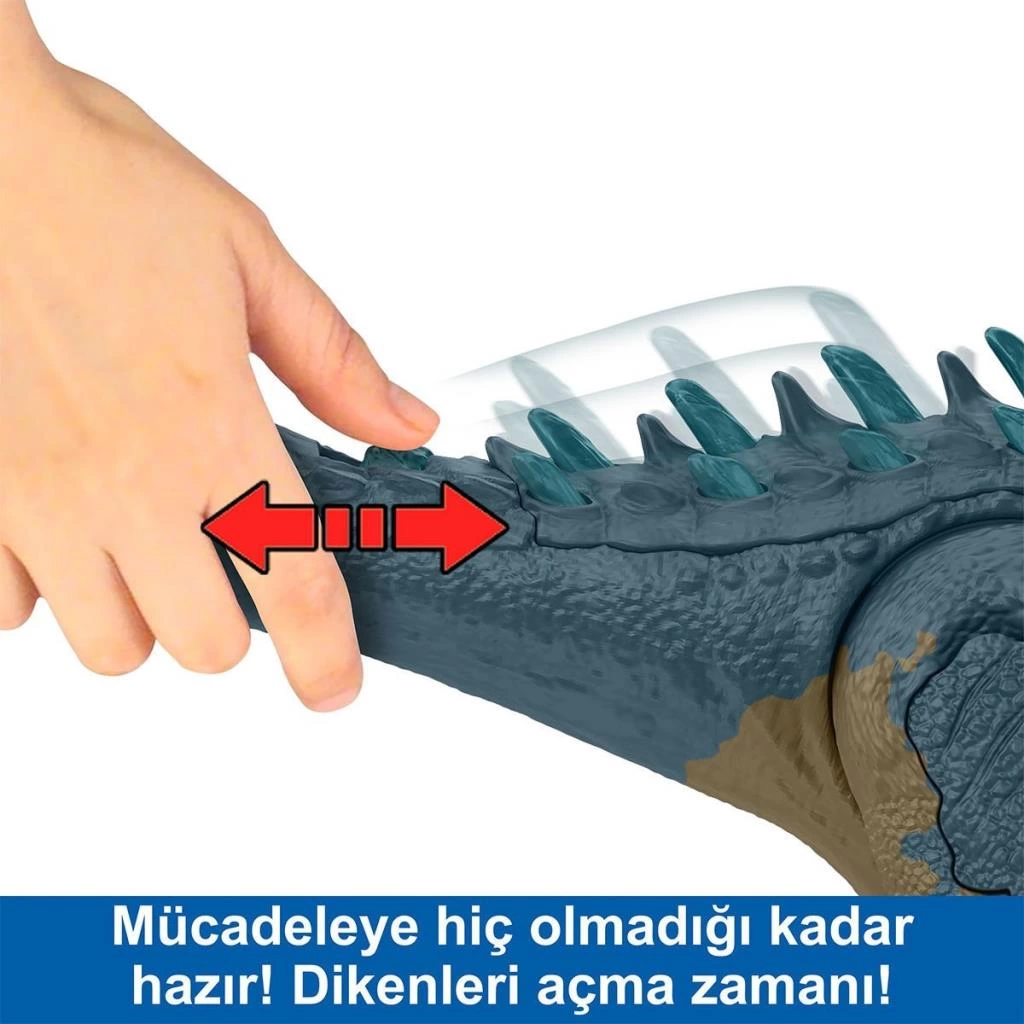 Çocuk Eğitici Oyuncak HRX50 Jurassic World Süper Güçlü Allosaurus Figürü - Görsel 4