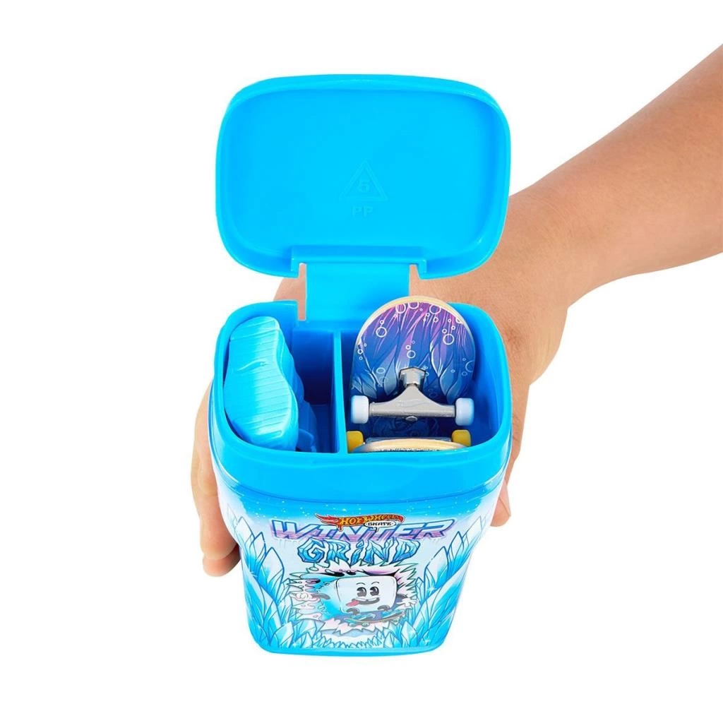 Çocuk HTP10 Hot Wheels Skate İkili Parmak Kaykay Kutusu (Aromalı Sakız Kutusu Temalı) - Görsel 3