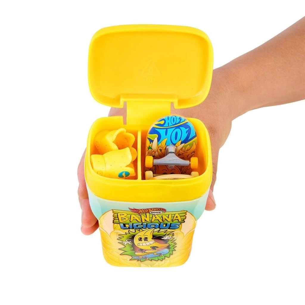 Çocuk HTP10 Hot Wheels Skate İkili Parmak Kaykay Kutusu (Aromalı Sakız Kutusu Temalı) - Görsel 5