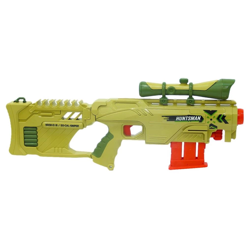 Çocuk Huntsman 50 3'ü 1 Arada Oyuncak Dart Blaster - Görsel 2