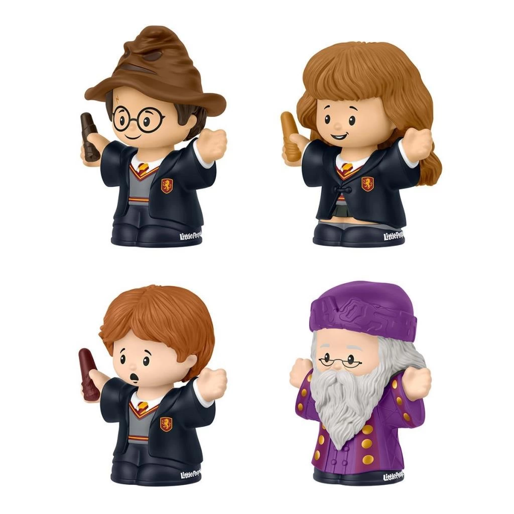 HVG45 Little People Collector Harry Potter ve Felsefe Taşı 4lü Figür Paketi - Görsel 2