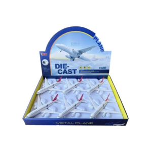 Eğitici Çocuk HW-180 2823 RED CB IŞIKLI SESLİ METAL YOLCU UÇAĞI