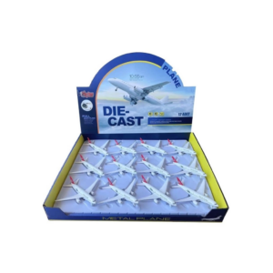 Eğitici Çocuk HW-777-2 2809 RED CB IŞIKLI SESLİ METAL YOLCU UÇAĞI