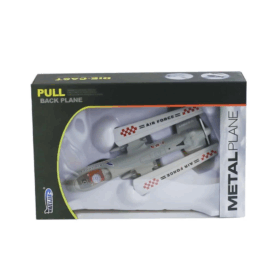 Çocuk HW777-19B Metal Çek Bırak Uçak -Canem Oyuncak
