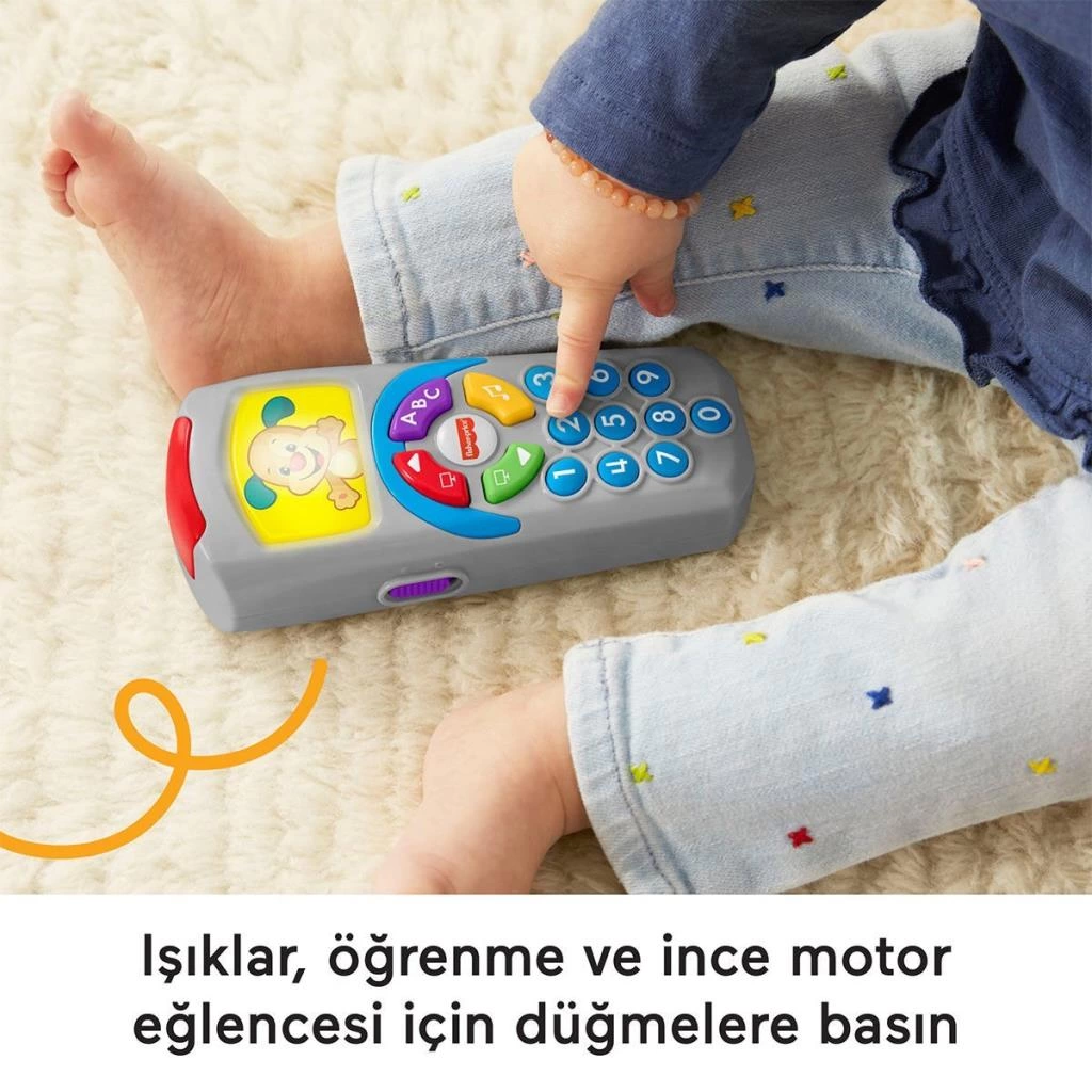 Çocuk HXB86 Fisher-Price Eğitici Köpekçiğin Uzaktan Kumandası - Görsel 3
