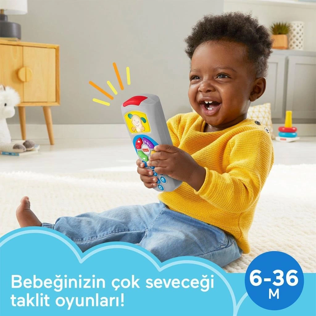 Çocuk HXB86 Fisher-Price Eğitici Köpekçiğin Uzaktan Kumandası - Görsel 4