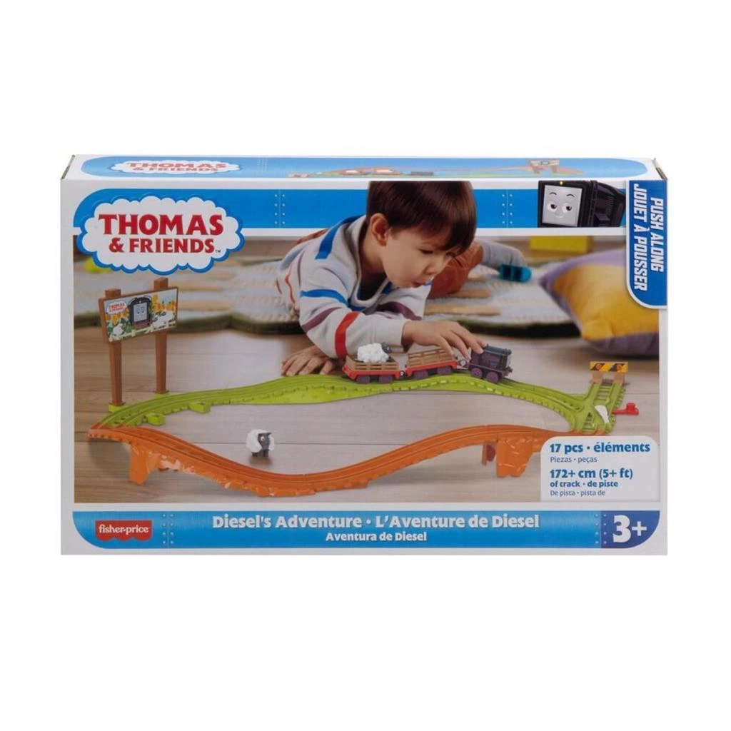 Çocuk HXJ90 Thomas ve Arkadaşları - Plastik Ray Oyun Seti - Görsel 2