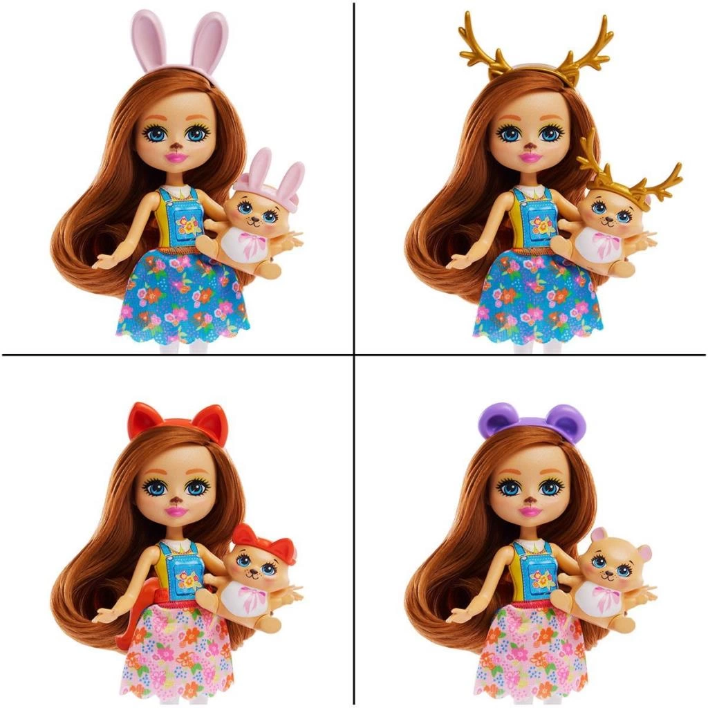 HXL53 Enchantimals Ana Karakter Bebekler Evi - Görsel 3