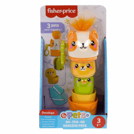 Çocuk HXP17 Fisher-Price Taşınabilir Sevimli Dostlar