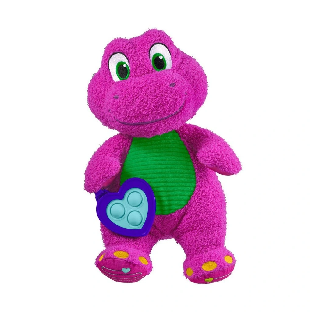 Eğitici Oyuncak HYG89 Fisher-Price Kalp Yapan Barney Pelüş Oyuncağı - Görsel 2