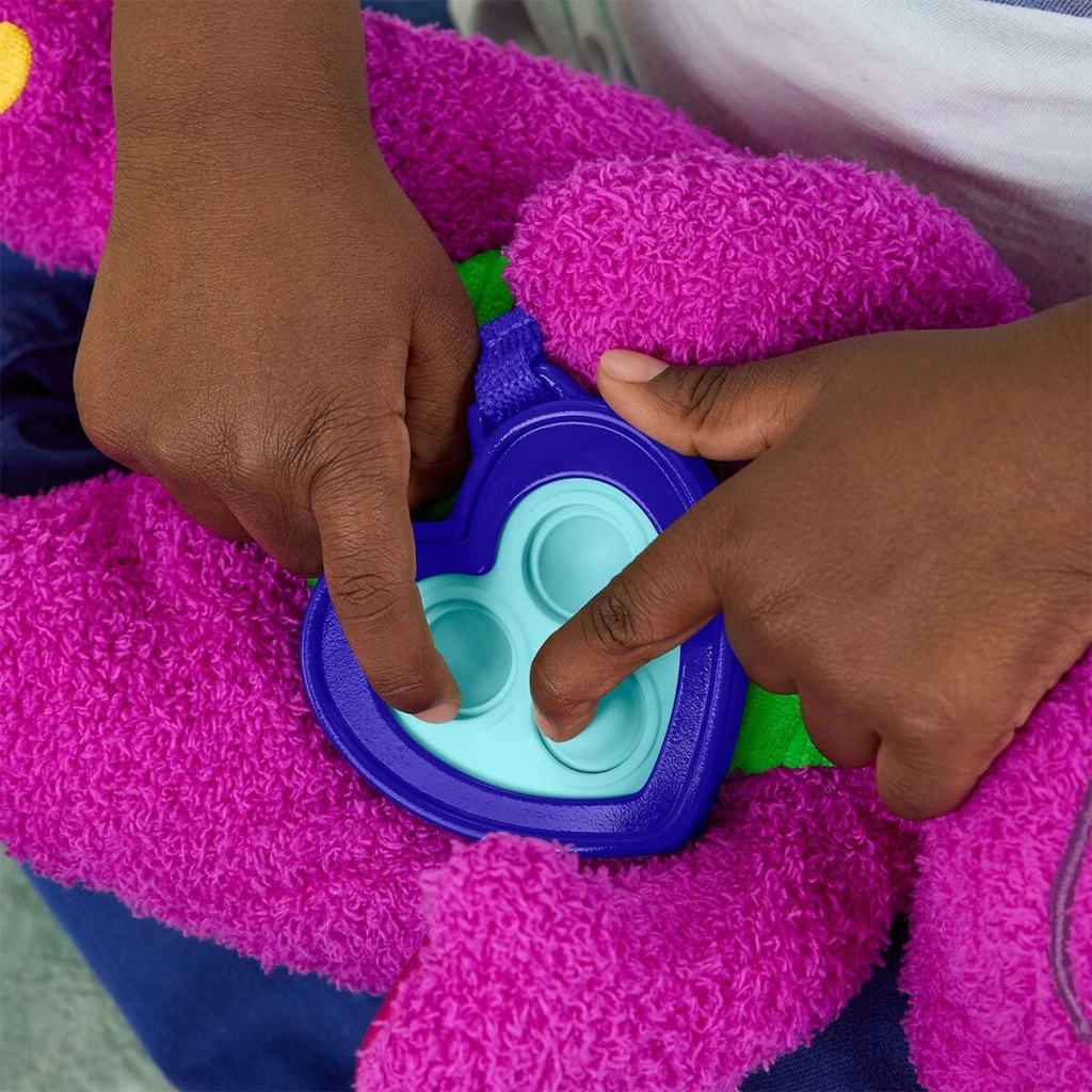 Eğitici Oyuncak HYG89 Fisher-Price Kalp Yapan Barney Pelüş Oyuncağı - Görsel 3