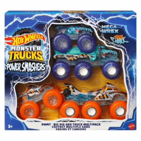 Çocuk HYJ29 Hot Wheels Monster Trucks Power Smashers Çoklu Paket
